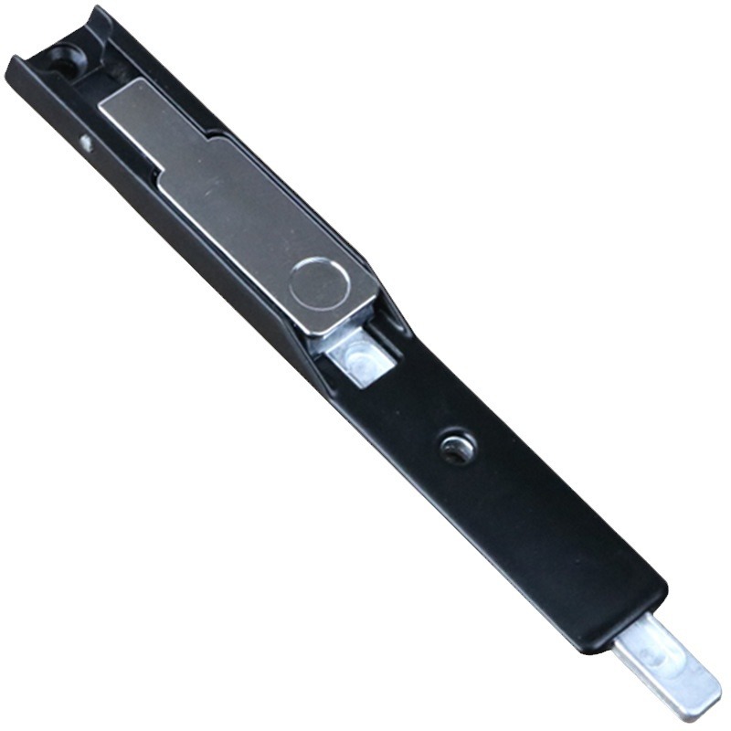 The old-fashioned broken bridge aluminum alloy door and window with exposed top and bottom latch, plastic-steel swing door latch, anti-theft safety latch and upper and lower lock bolts Item Picture