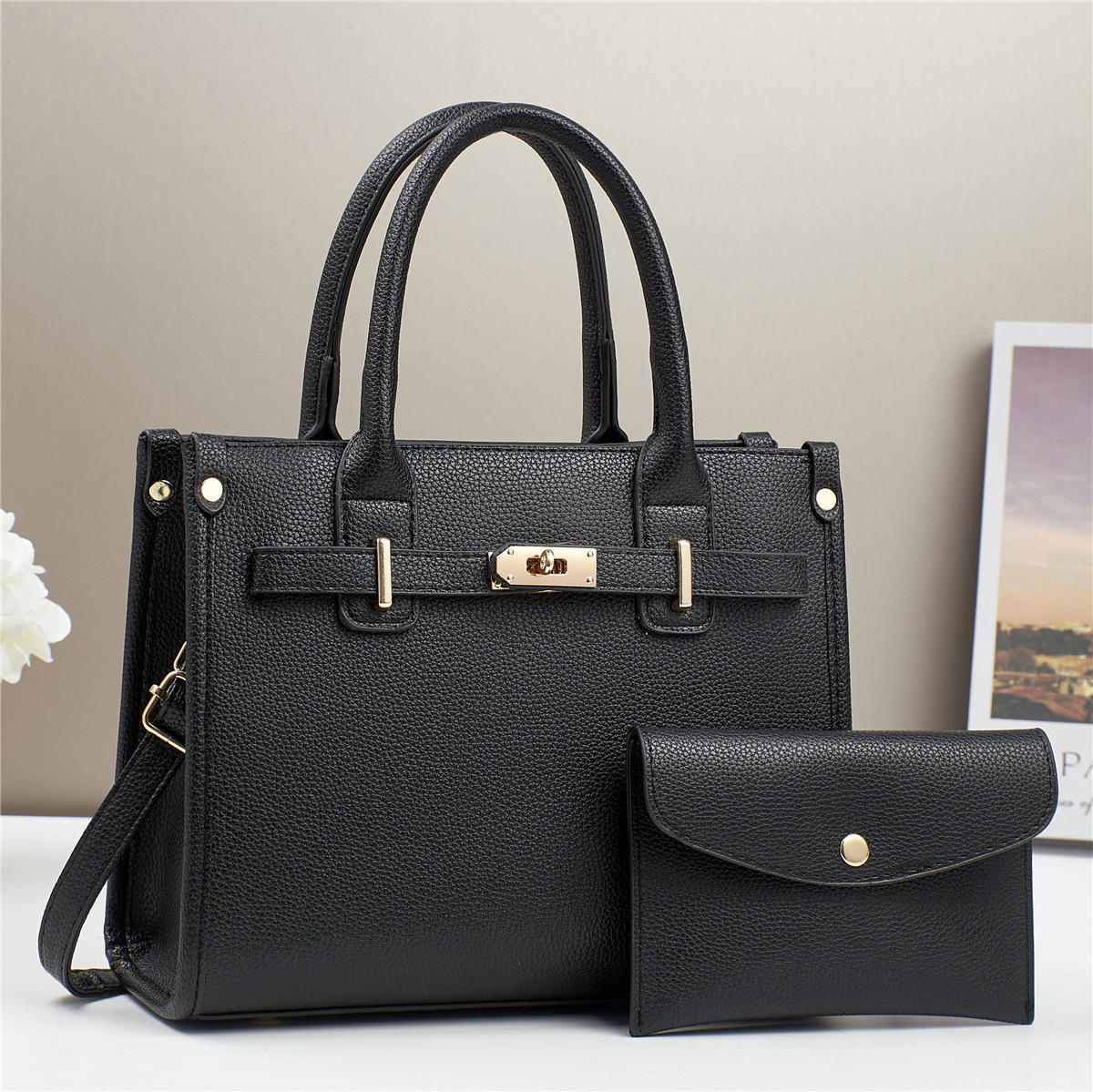 Bag Girl 2025 New style elegant handbag, middle-aged grandma bag, large capacity soft leather Mother buns, mother bag consignment Application Scenario