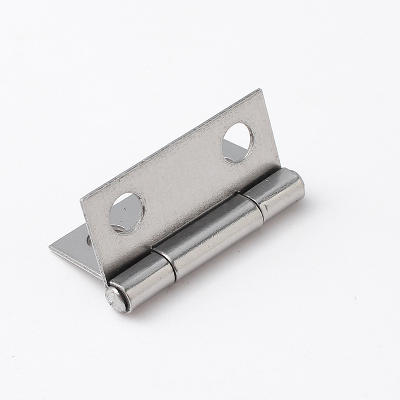 Factory direct supply of 1-inch heavy-duty small stainless steel hinges, cabinet door hinges, wholesale hardware accessories, iron hinges Specification drawing