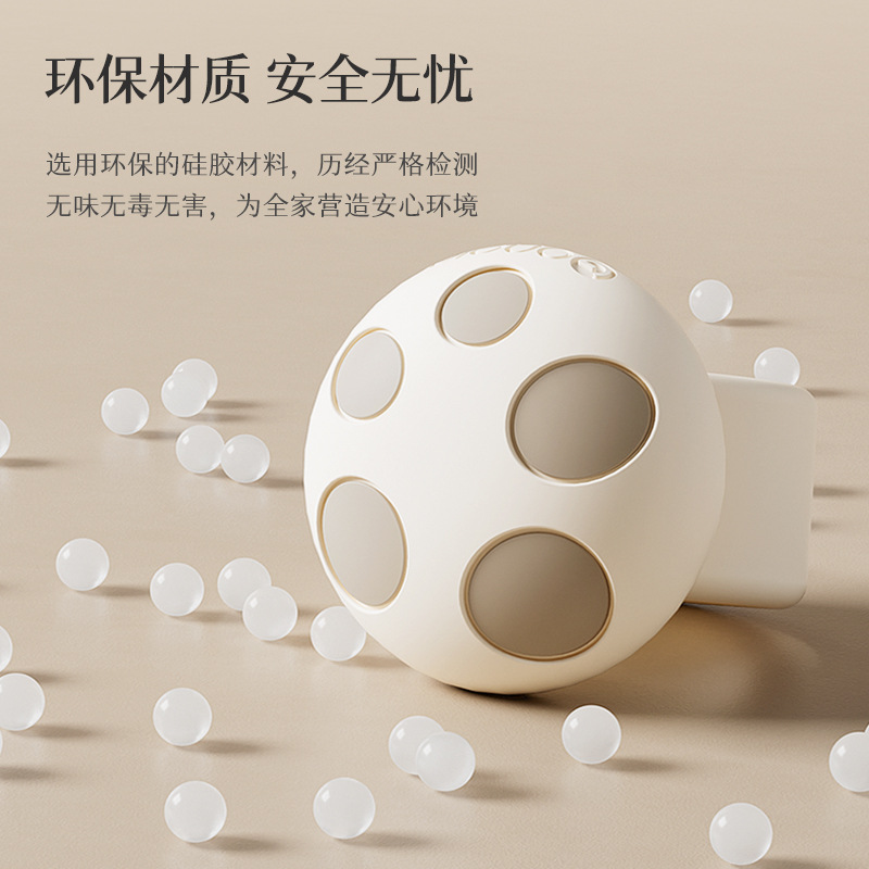 Silicone door handle anti-collision ring, silent wall anti-collision, rubber non-drilling, small mushroom anti-collision at the back of the door Application Scenario