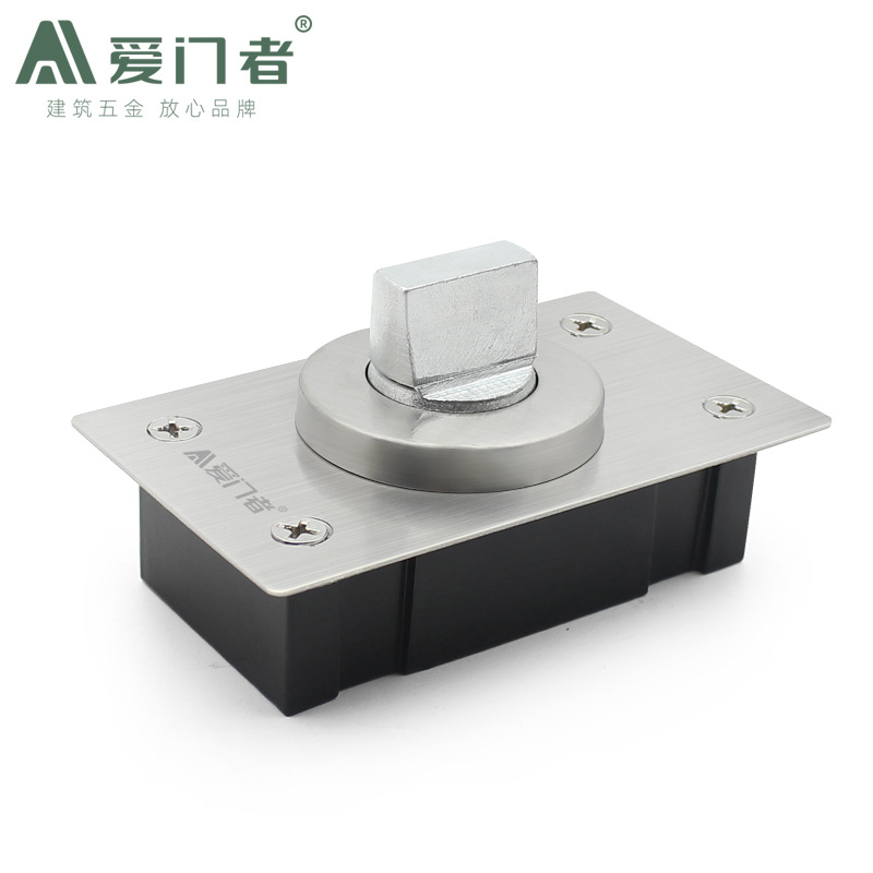 360-degree revolving door, small floor spring wooden door without grooving, hidden floor hinge screen, top and bottom rotating shaft, upper and lower hinges Application Scenario