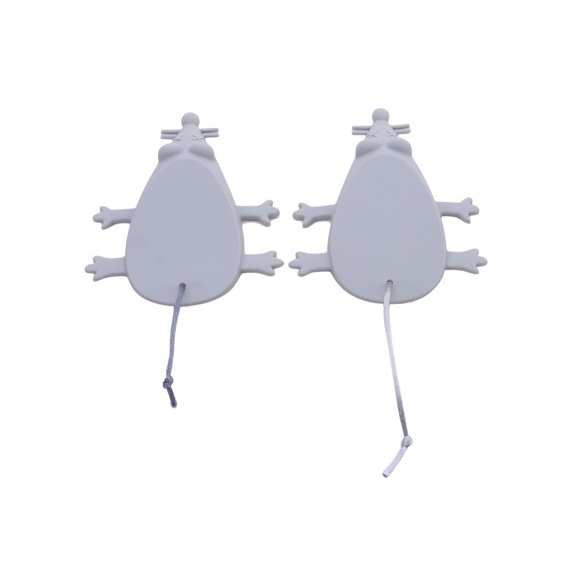 Cross-border best-selling mouse-shaped silicone door stops, creative door stoppers, cute silicone door stops, cartoon door stops in stock Item Picture