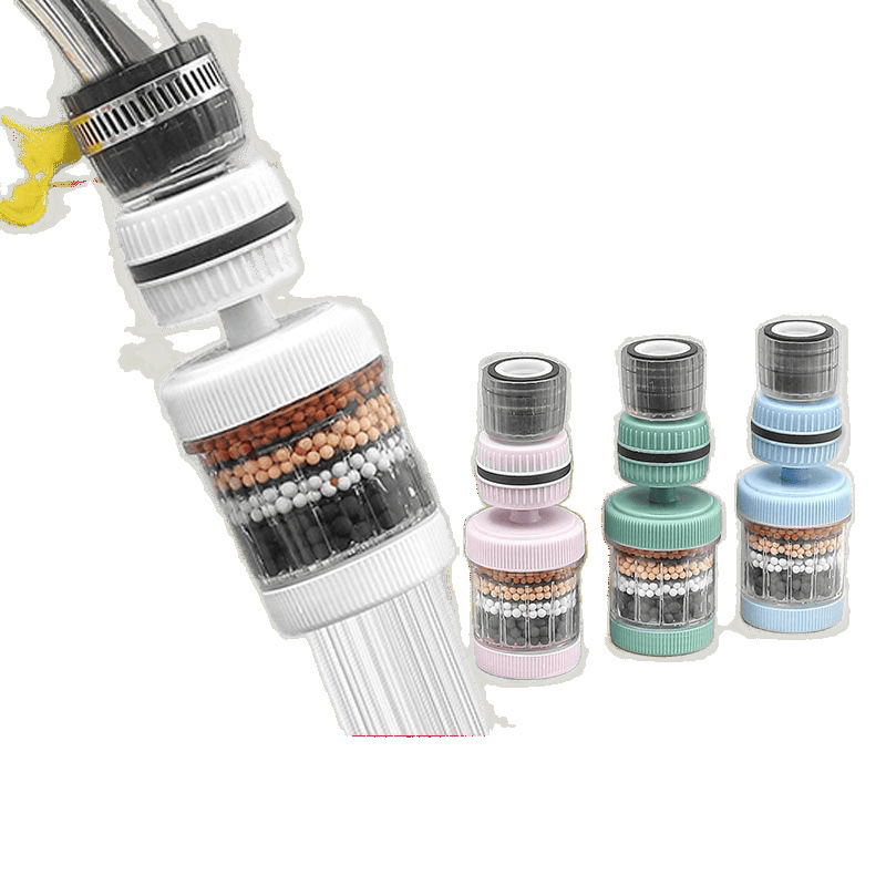Wholesale of detachable and washable interface faucet filter core type water purifier filter tip anti-splash shower head for kitchen Item Picture