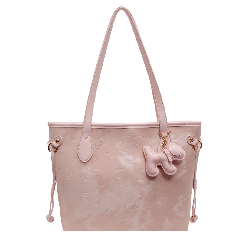 Large-capacity women's 2025 new style, high-end, fashionable and versatile, class and commuting bag, single-shoulder underarm tote bag Item Picture