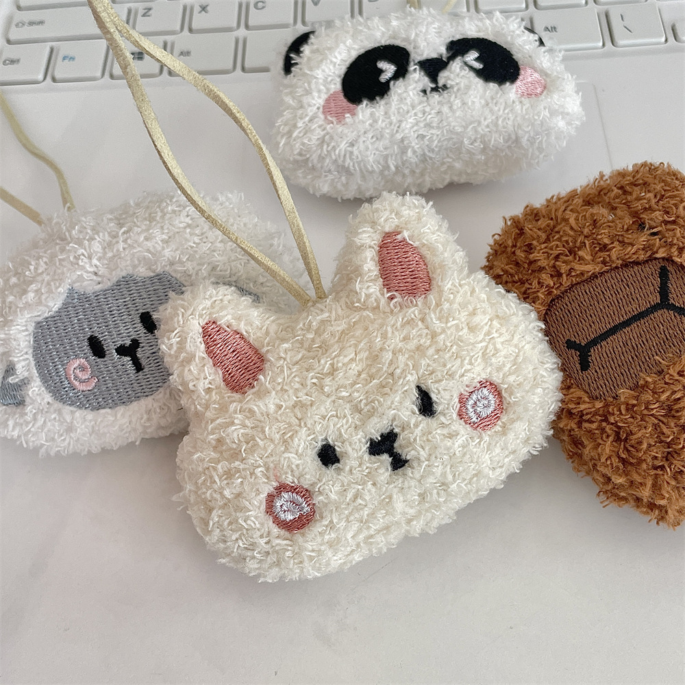 R51182 Cartoon plush toy Kabibala bag accessories Student bags Decorative pendants Couple gifts Specification drawing