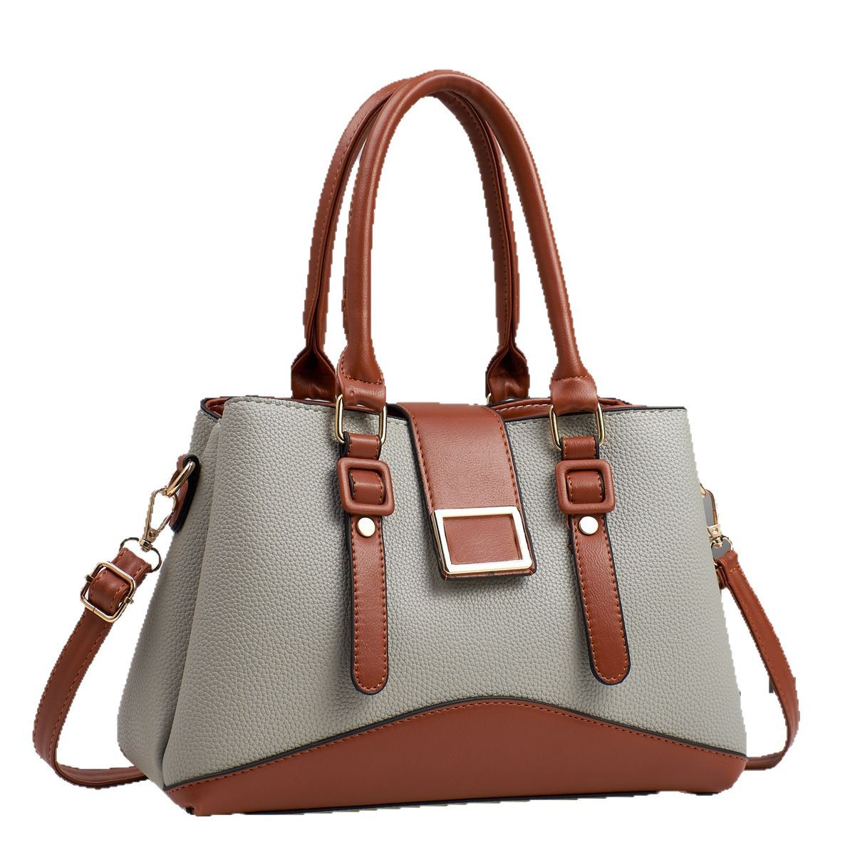 The manufacturer's 2025 new style of fashionable handbag for foreign trade, a single-shoulder crossbody women's bag, is trendy, simple and stylish in Korean style Item Picture
