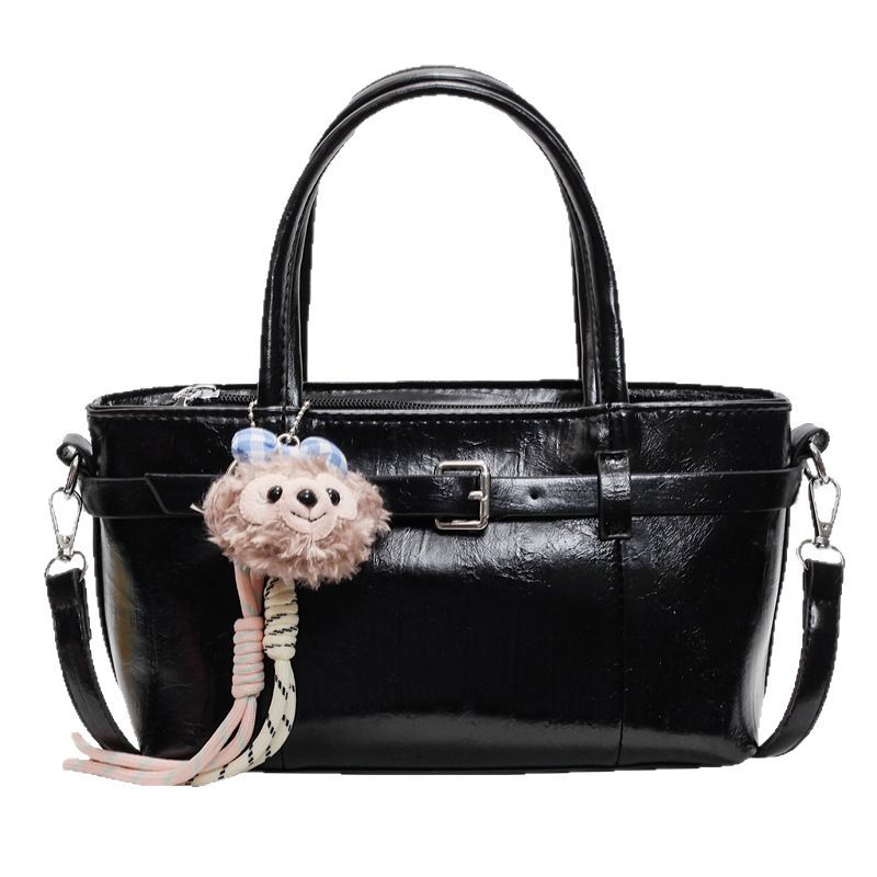 2025 New Korean-style fashion belt large-capacity handbag, versatile for women, high-end texture casual single-shoulder crossbody bag Item Picture