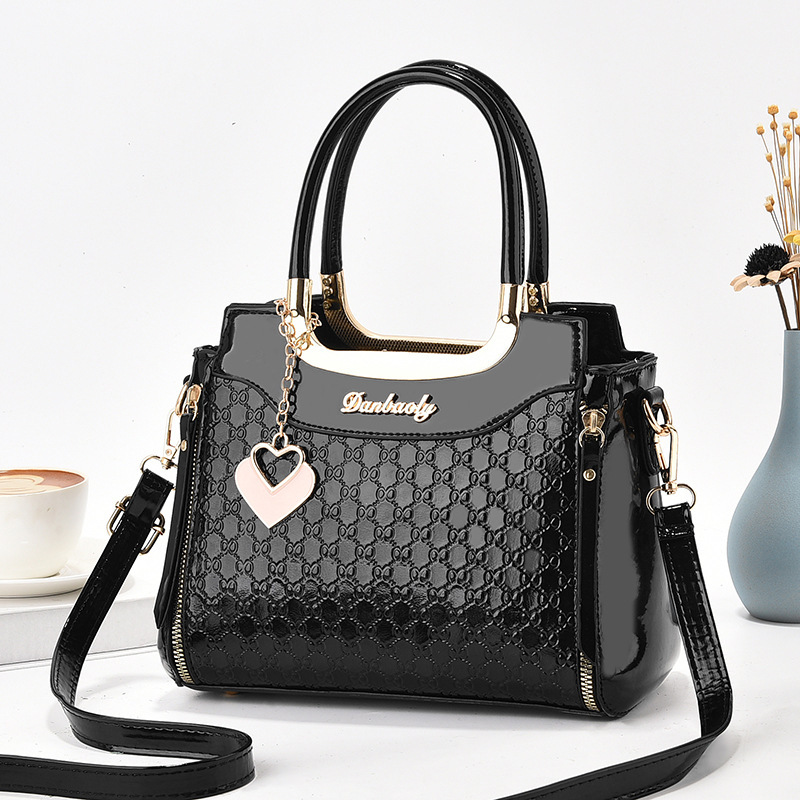 2023 Summer New Fashion middle-aged bestsellers Women's bags, single-shoulder crossbody bags, elegant mom bags, versatile handbags Specification drawing