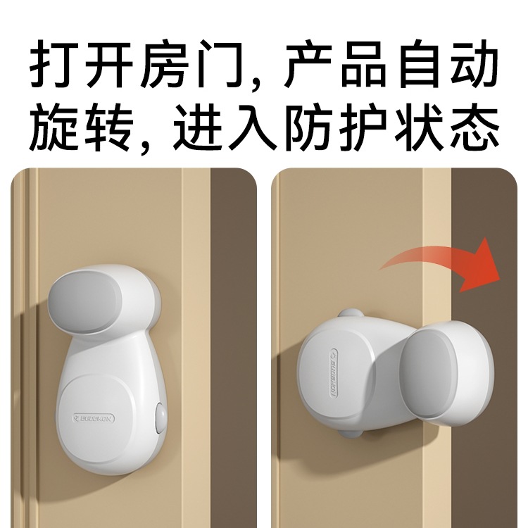 Anti-hand-pinching door stop, automatic baby door blocking, door closing, anti-collision door gap, door clamp, door pinching for children details Picture