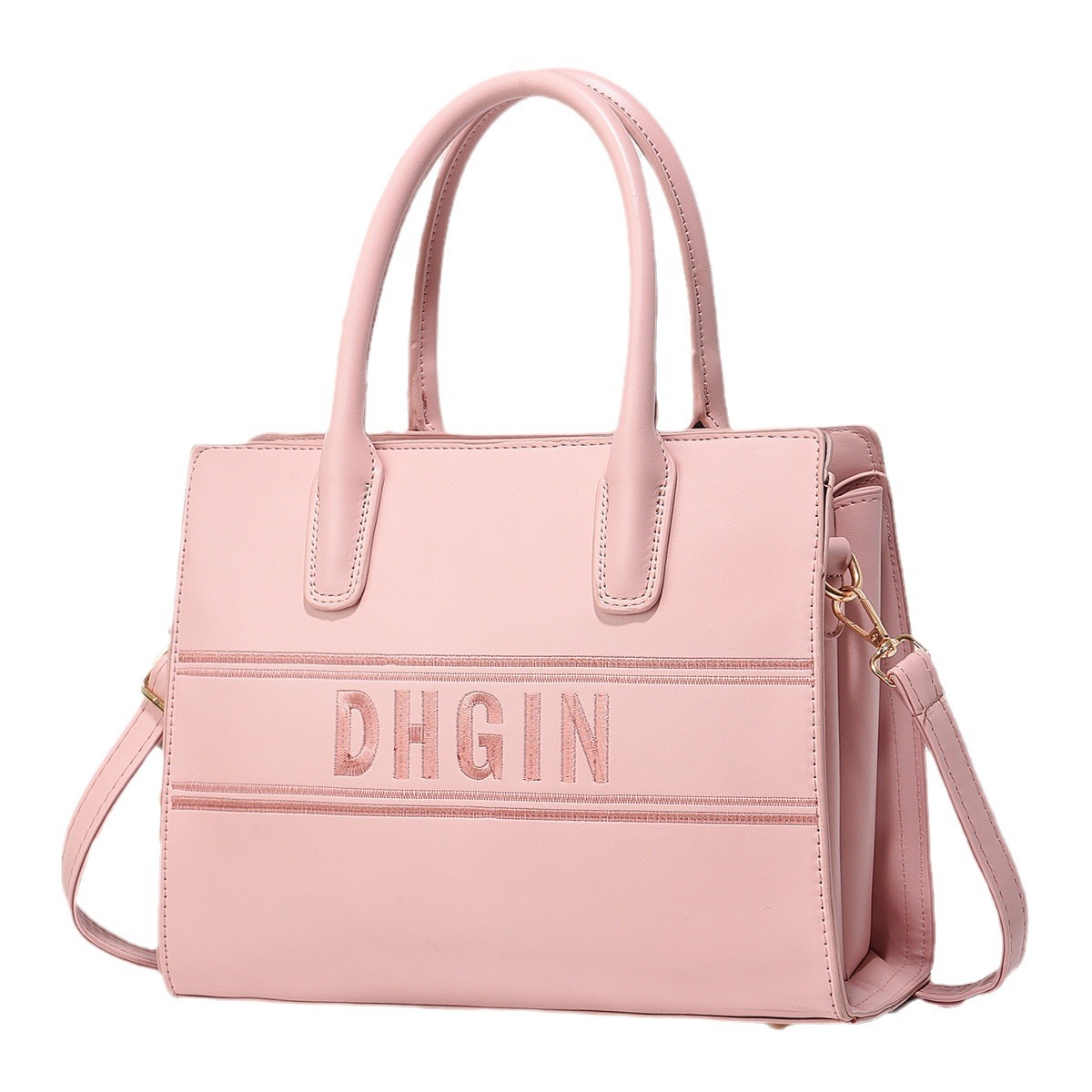 2024 New style of foreign trade handbag, single-shoulder bag for women, stylish, casual, large-capacity, embroidered bag for commuting and working ladies Item Picture