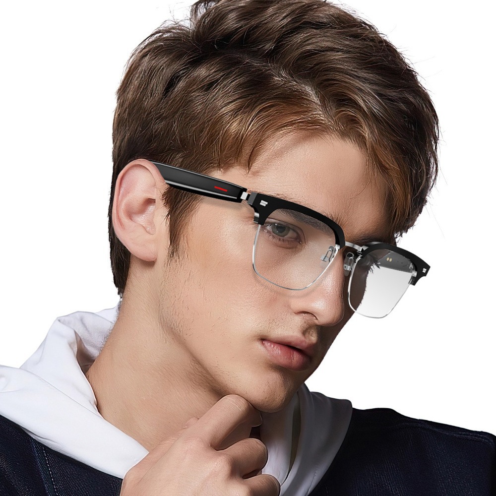E13 Bluetooth Glasses, Myopia Glasses, music sunglasses, Directional audio anti-blue light Smart Bluetooth glasses full figure