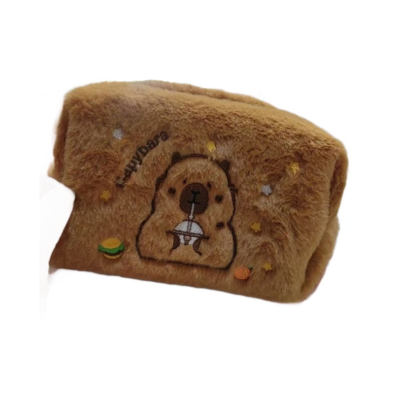 Cartoon cute large-capacity stationery, pencil bag, mobile phone, makeup storage bag, loose change and key bag, wholesale version from the manufacturer Item Picture