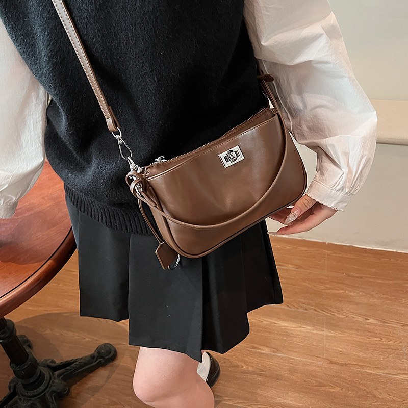 Stylish and versatile women's 2025 new high-end and exquisite single-shoulder crossbody bag, casual hand-carry underarm bag Application Scenario