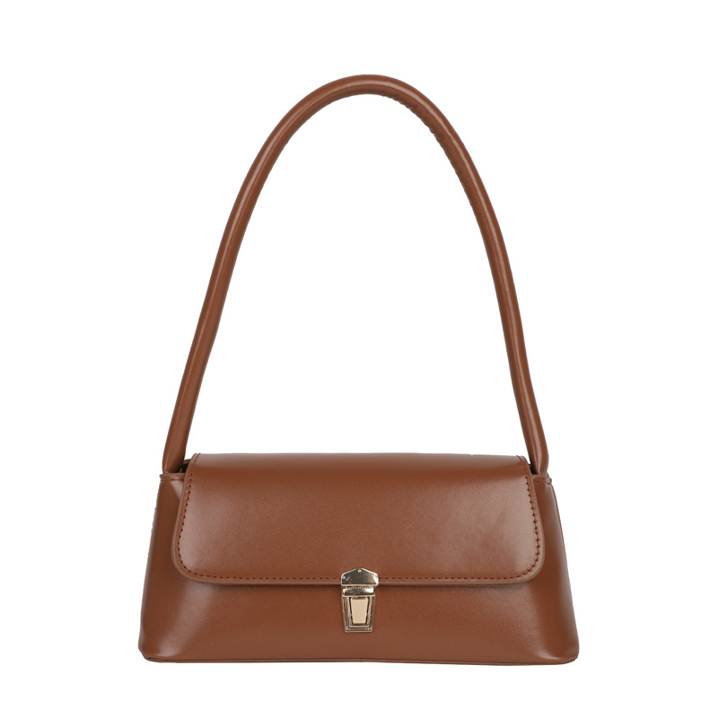 The 2025 summer new women's baguette bag is a fashionable and retro underarm bag that is versatile and elegant. It is a hand-held bag with a refined and stylish shoulder style Item Picture