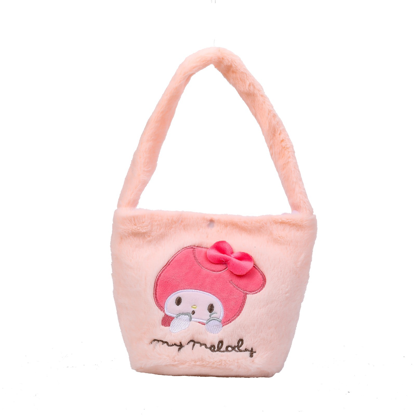 New plush bucket bag: Cinnamon Dog, Melody Pudding Dog, Kumi Cartoon soft and cute girlish handbag Item Picture