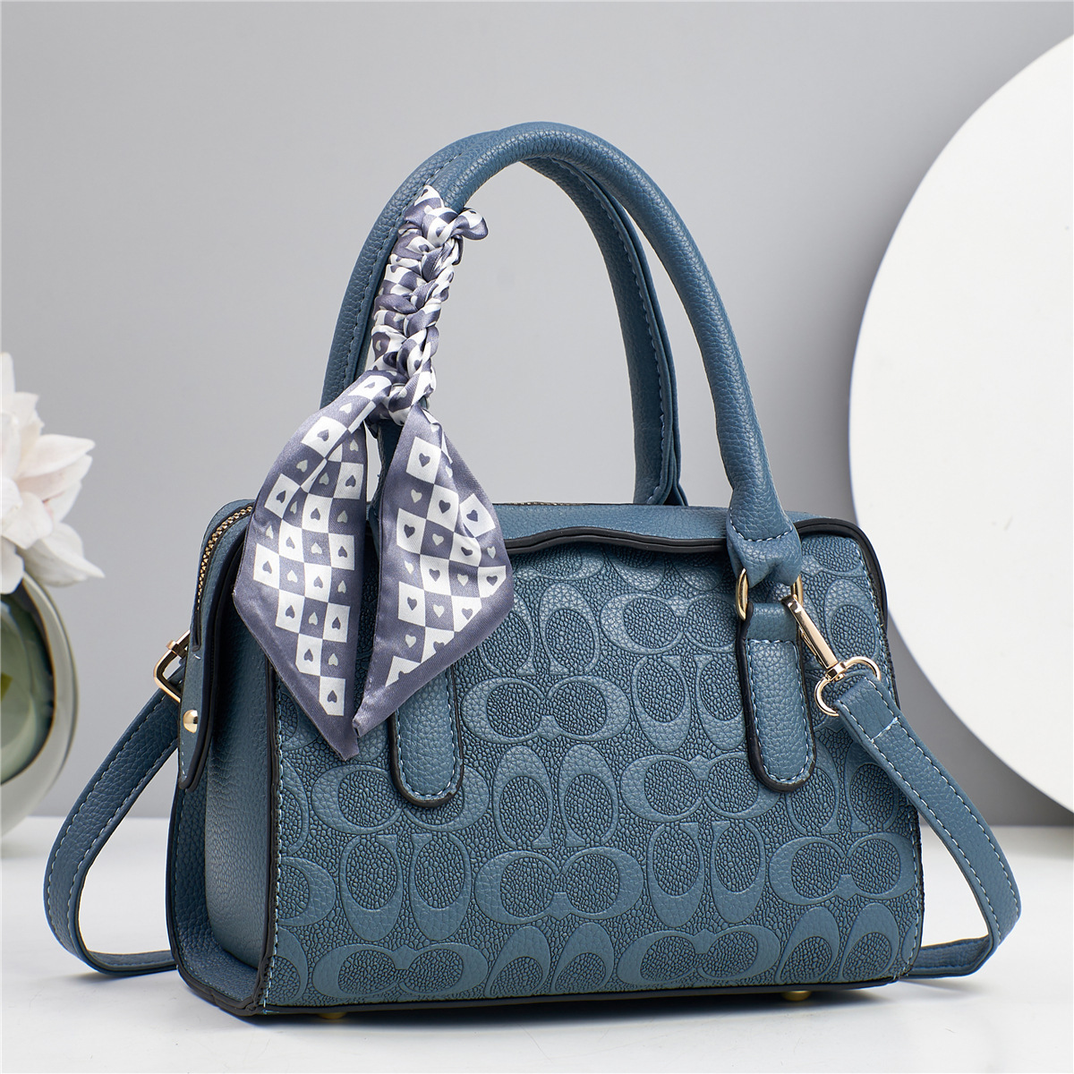Mini small pillow bag, women's handbag, single-shoulder bag, crossbody bag, large-capacity Boston small square bag for women Specification drawing