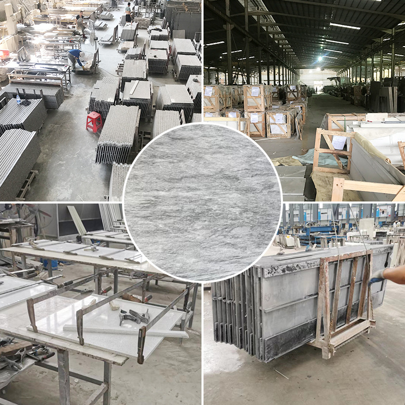 Wholesale and processing of classic white natural marble slabs, bay window sills, tables, and threshold villa stones details Picture