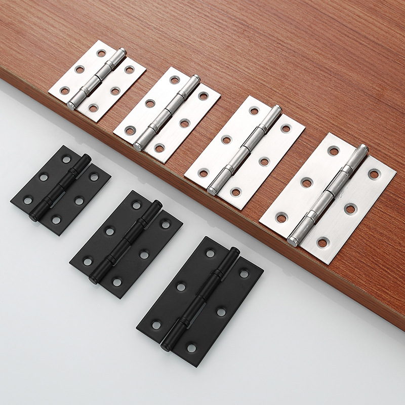 Stainless steel hinges for cabinets, doors and Windows, bearings, small hinges for toolboxes, hinges for wooden doors, folding hinges, stainless steel swing hinges details Picture