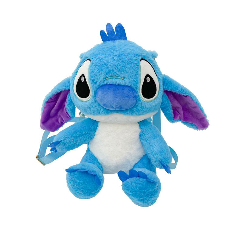 Wholesale of 2023 new style cartoon cute backpacks, popular Teddy's personalized plush toy bags and children's gift bags Item Picture