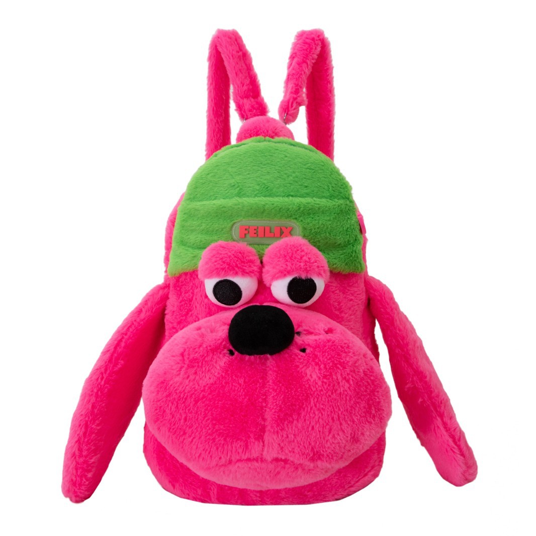 The cartoon cute dog plush bag is adorable, fashionable and personalized. It has a large capacity doll backpack, which is perfect for a girlish outing and class Item Picture