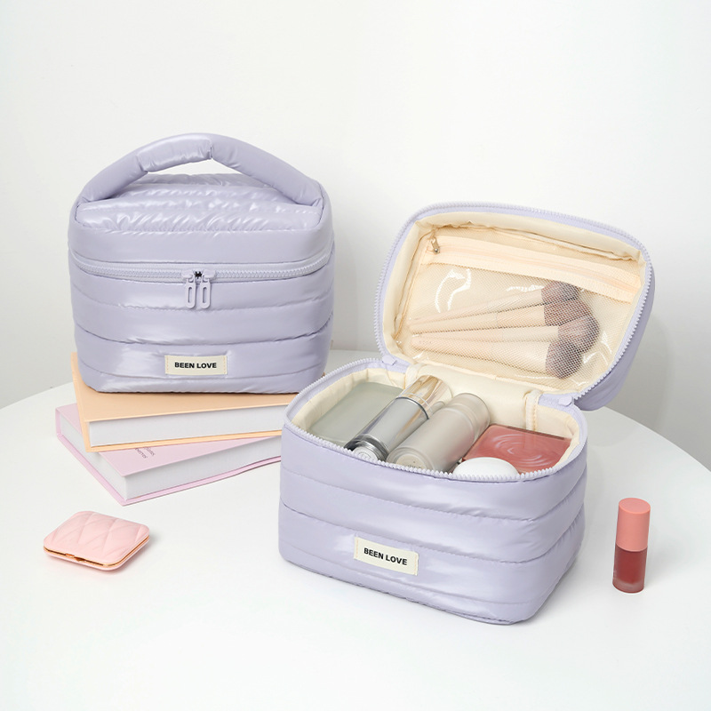 Runhui Xinghui Top and Bottom Cover Storage Bag, Travel Cosmetics storage Bag, Essential travel makeup bag, large capacity Application Scenario