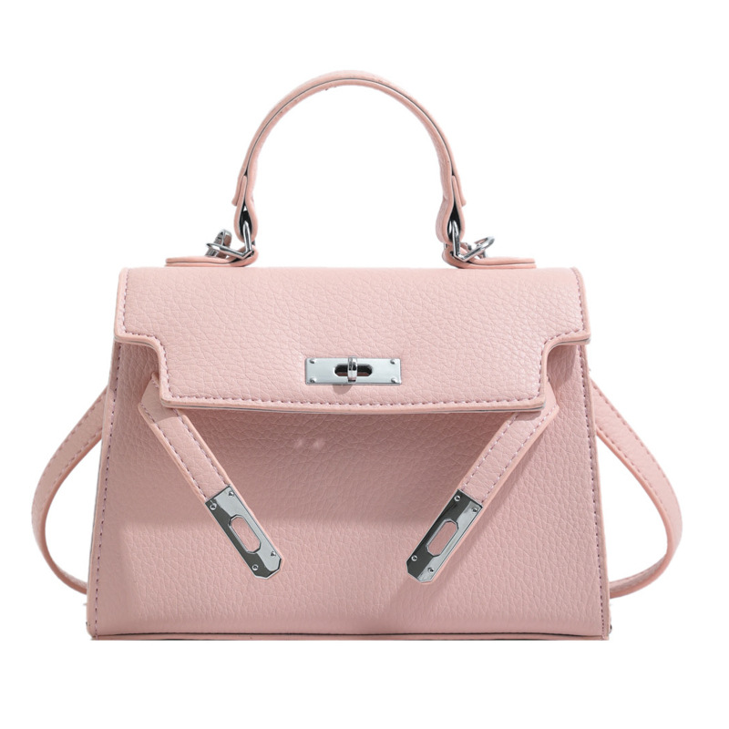 The 2025 new Kelly bag from Bag Lady is a high-end, light luxury, niche soft leather crossbody bag and a fashionable hand-held underarm bag Item Picture