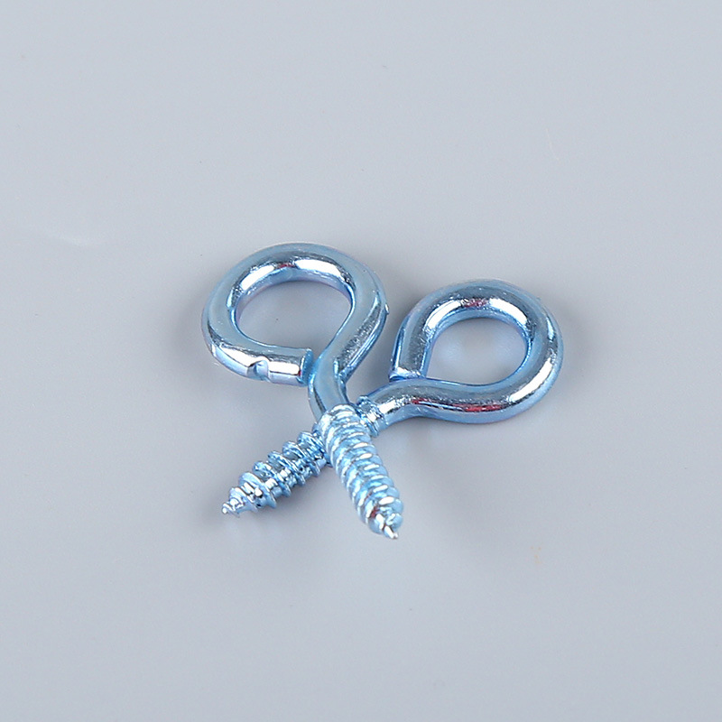 Factory wholesale screws, sheep eye hooks, American-style open sheep eye rings, iron pointed mouth sheep eye nails, flat head sheep eye nails Application Scenario