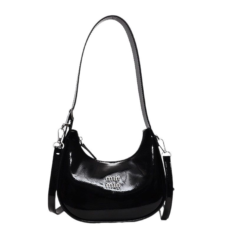 Cross-border style hand-held dumpling bag for women 2025 New fashionable and versatile single-shoulder underarm bag for casual commuting crossbody Item Picture