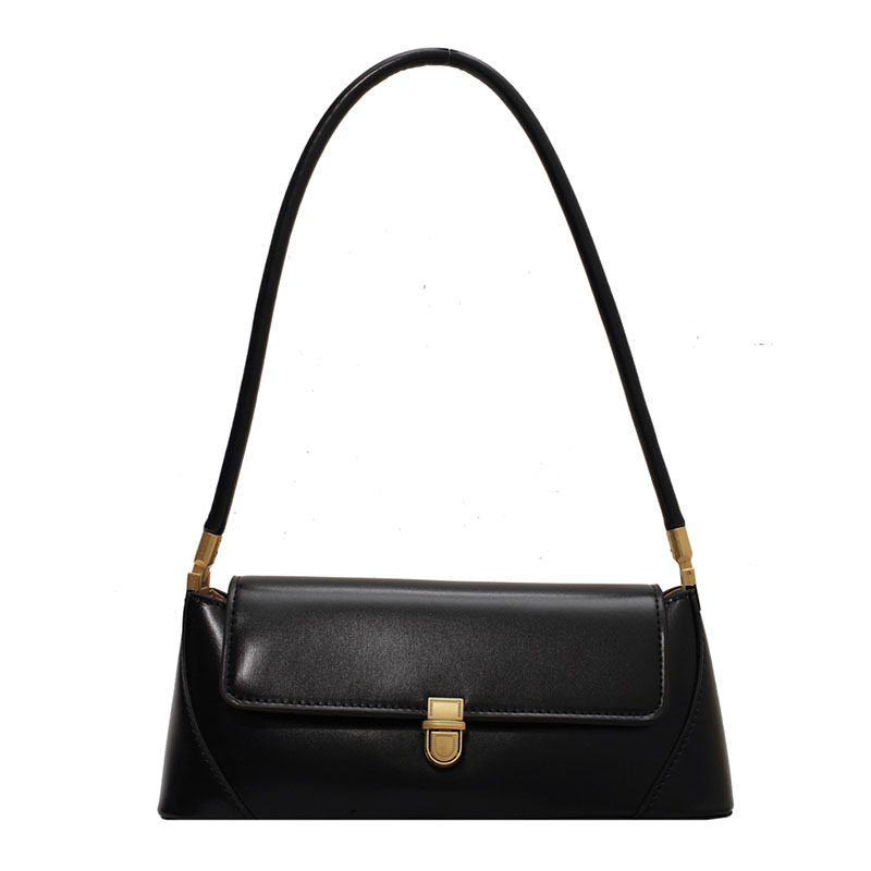 Retro baguette bag for women, 2024 new style, trendy Korean style, versatile and fashionable shoulder bag, fashionable and stylish hand-held underarm bag Item Picture