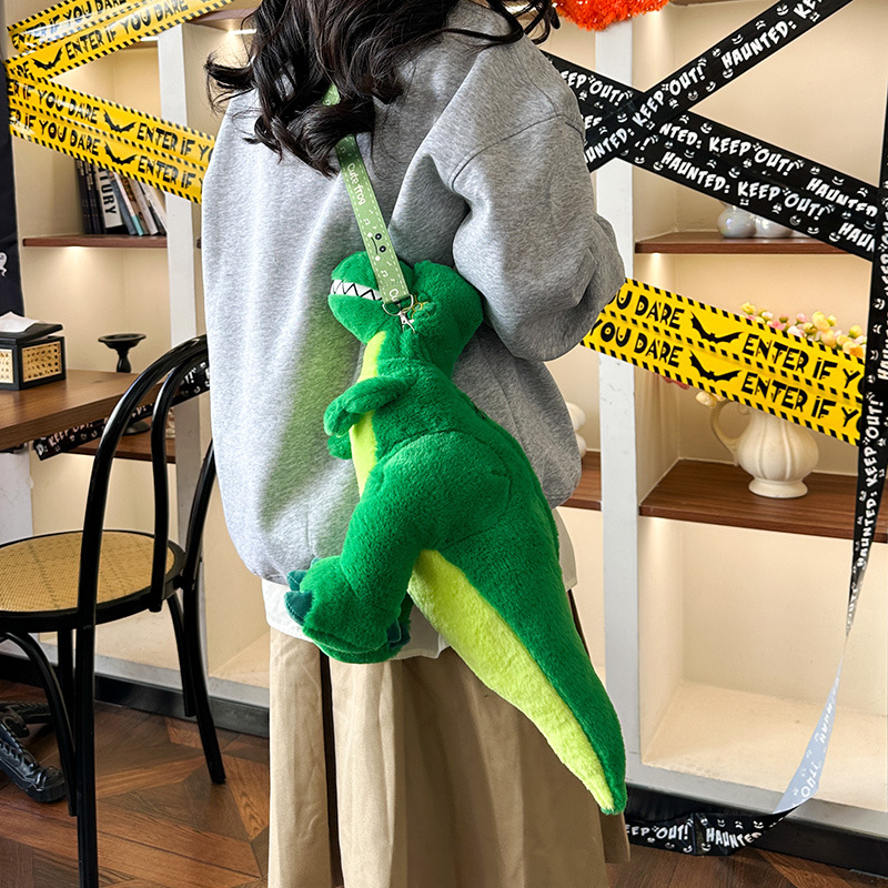 New cartoon dinosaur plush toys, King Dragon Hug Dragon dolls, large figurines, claw machine dolls, exchange and wholesale Specification drawing