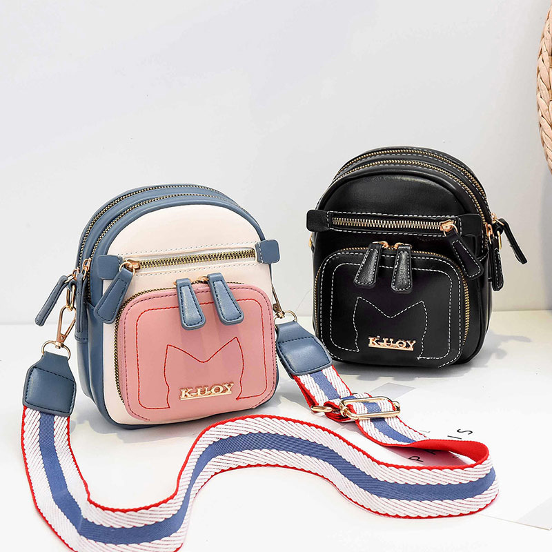 Mini crossbody bag for girls 2024, a super popular and trendy mobile phone bag in Korean style, a fashionable and stylish single-shoulder bag for female students details Picture