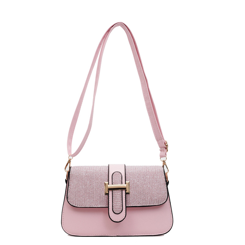 A new 2025 fashionable small square bag with a unique texture, a simple and stylish women's bag, and a single-shoulder crossbody bag Item Picture