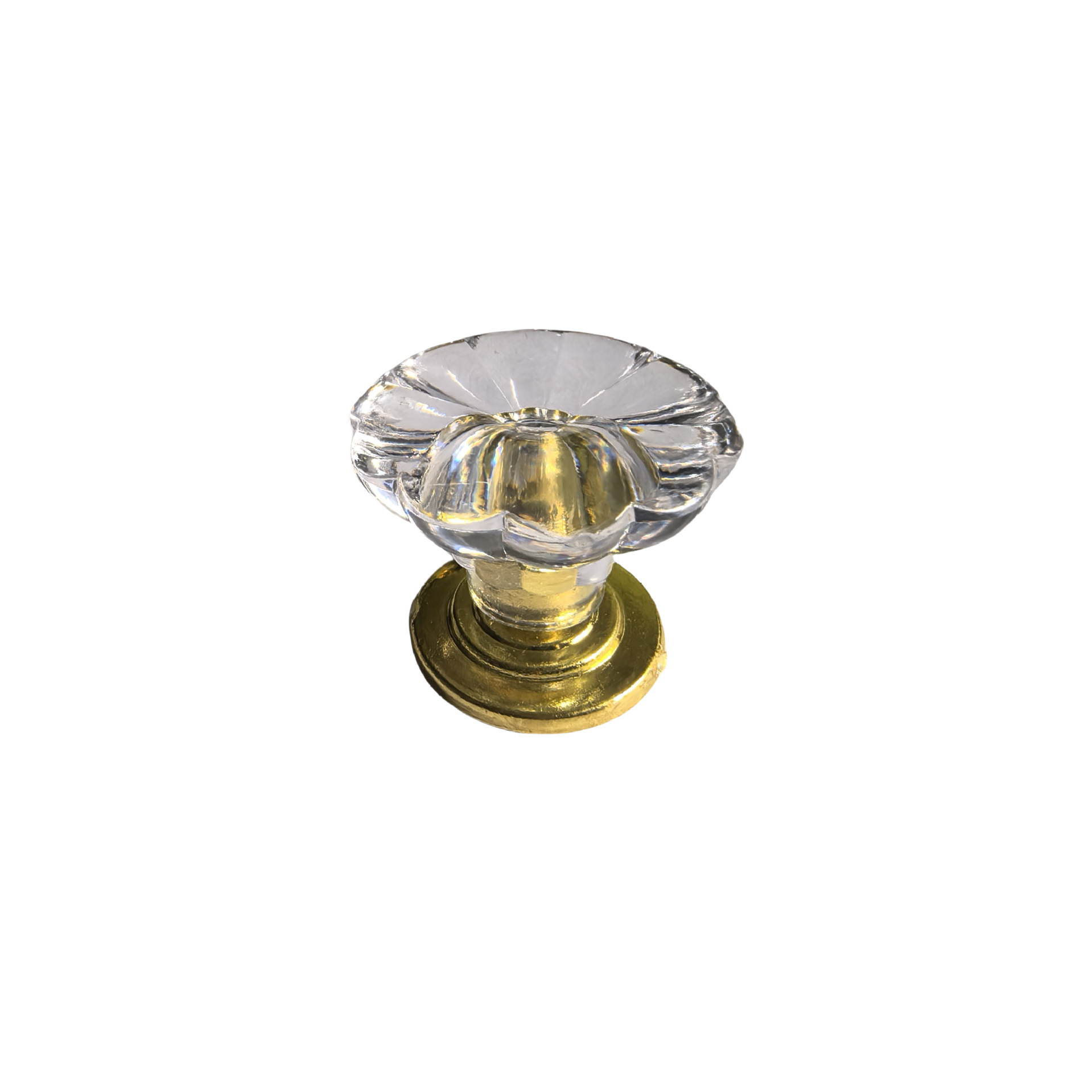 Factory direct supply of simple home kitchen cabinets, shoe cabinets, door hardware handles, transparent acrylic round handles Item Picture