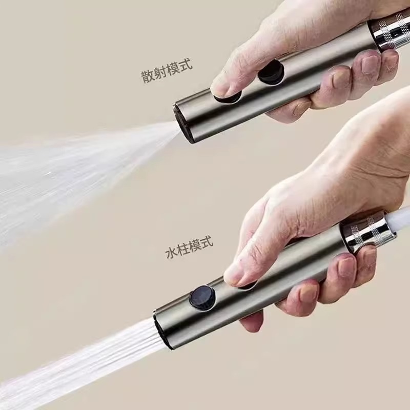 2025 All-copper toilet companion, flushing spray gun, faucet, one in and two out Angle valve, toilet and bathroom pressurized high pressure Application Scenario