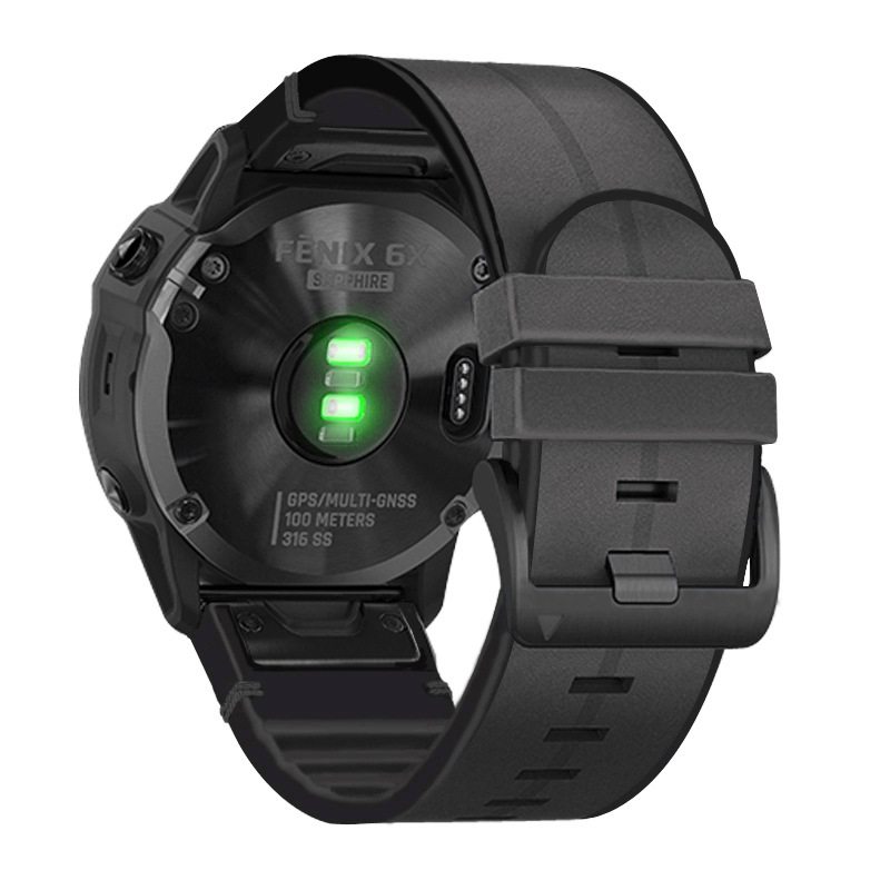 Factory direct supply for Garmin Fenix6 strap 22mm and Garmin 5X silicone leather strap 26mm in stock Item Picture