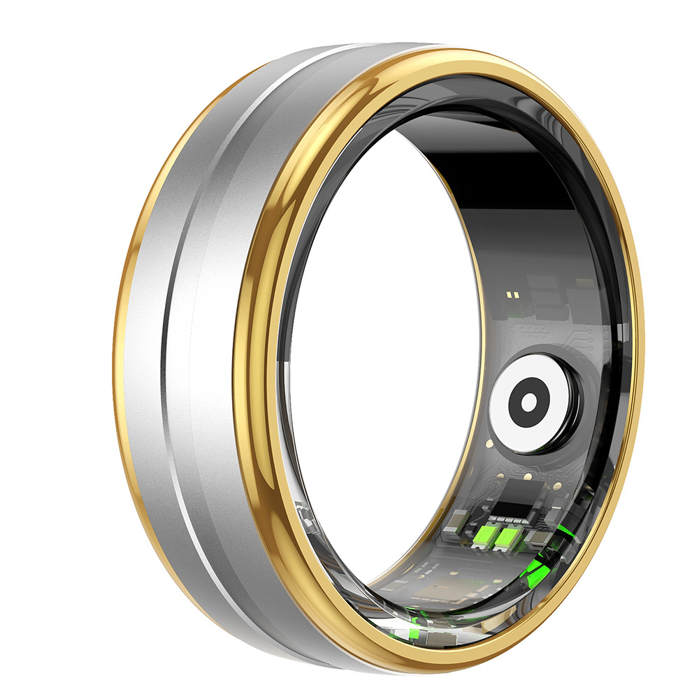 Cross-border R06 Smart Ring Heart Rate, Blood Pressure, Blood Oxygen, Sleep, Calorie, Health step Count, More Exercise couple ring details Picture