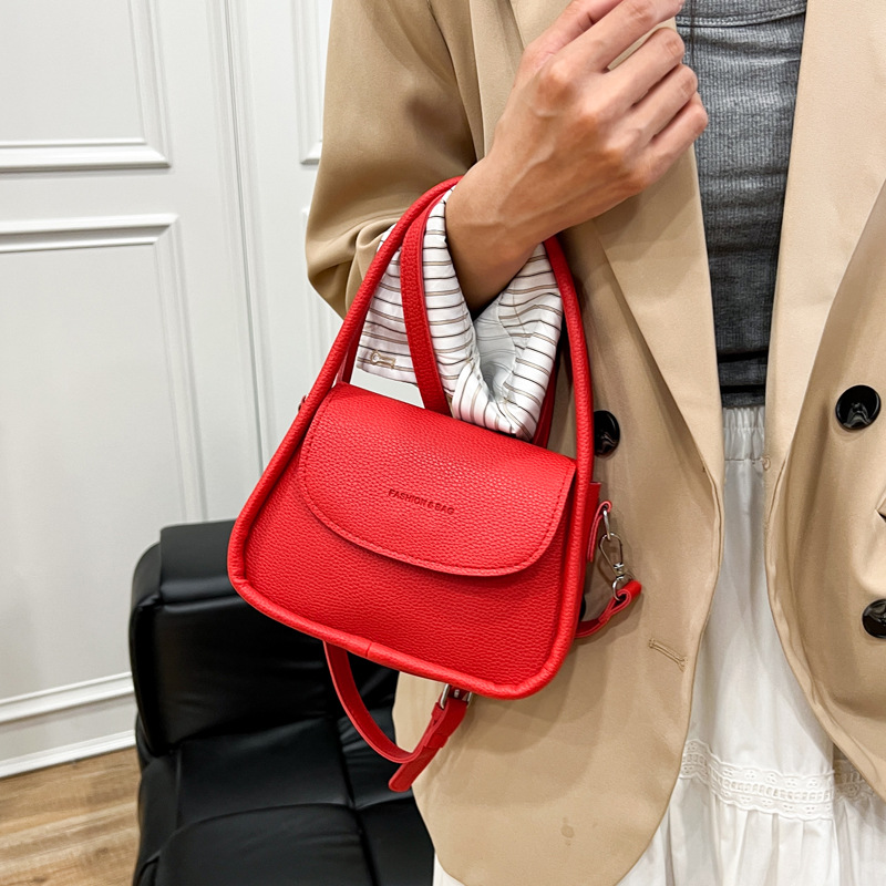 A versatile and high-end niche bag, 2025 new style women's bag, stylish small bag, single-shoulder fashionable crossbody bag, handbag full figure