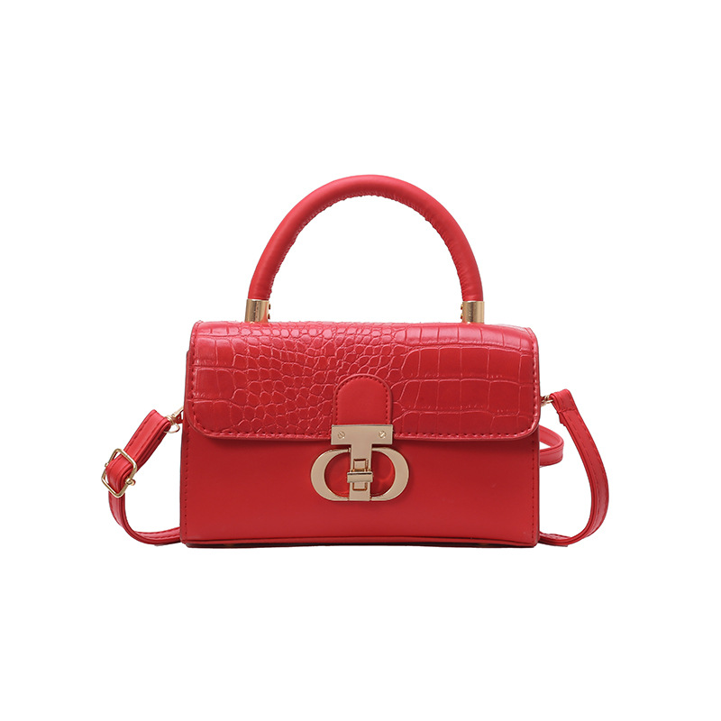 This is a trendy and simple small square handbag designed for women in 2025. It exudes a sense of high-end fashion and is a single-shoulder crossbody bag Item Picture