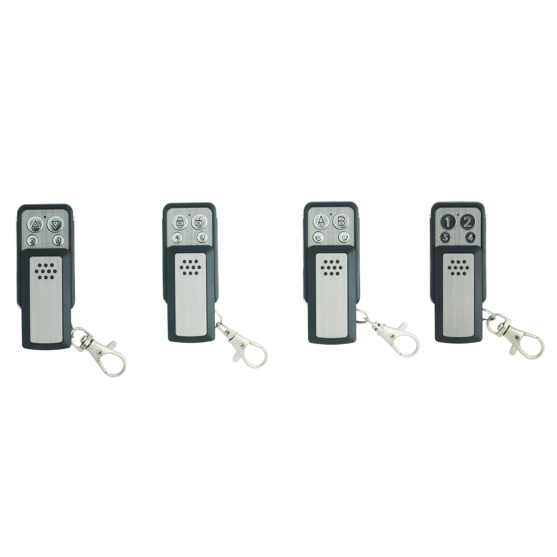 New cross-border metal wireless copy remote control with learning code, rolling code and fixed code, 433MHZ frequency full figure