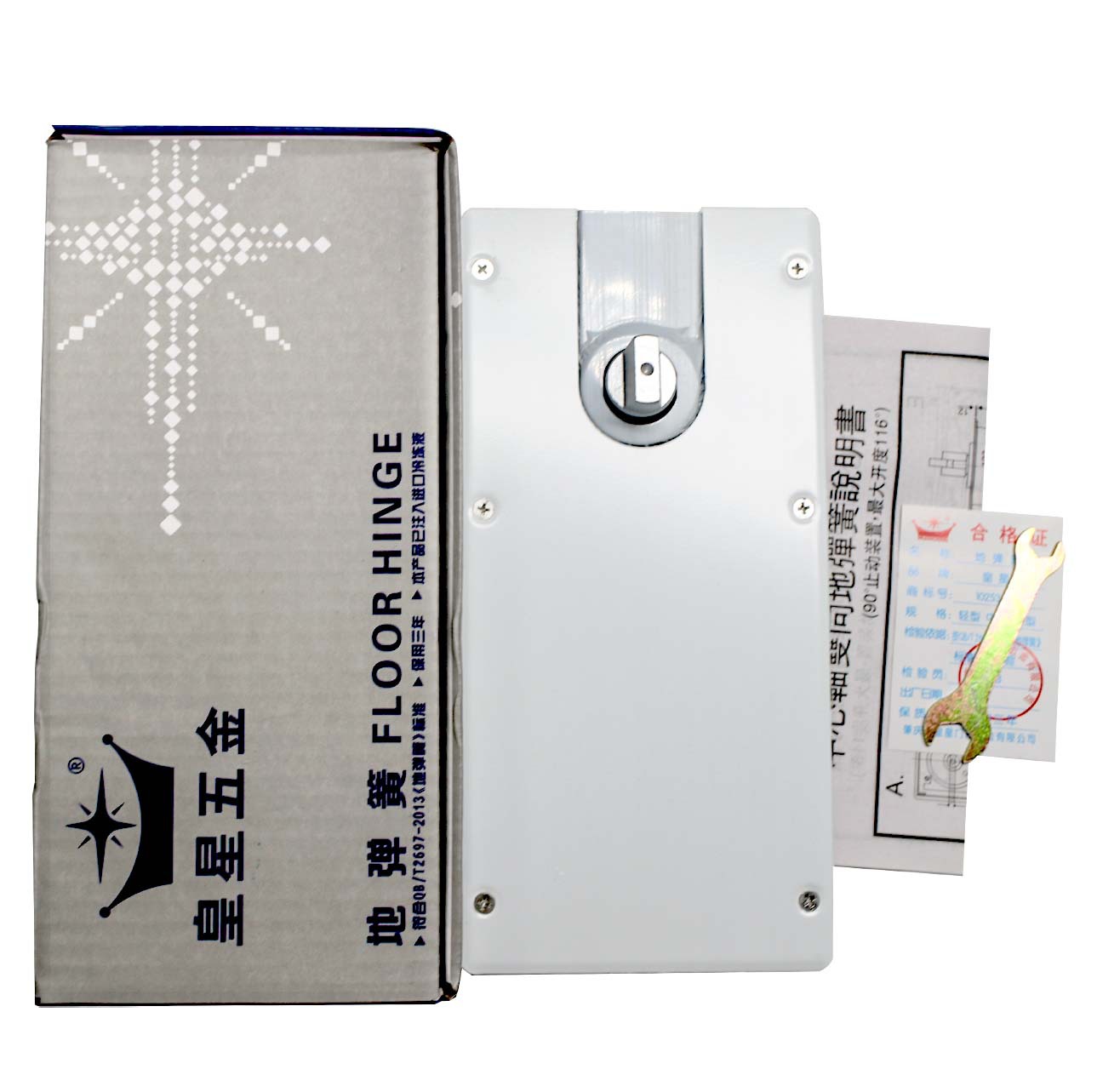 German H-220C glass door floor spring frameless door, frameless door floor spring universal type Application Scenario