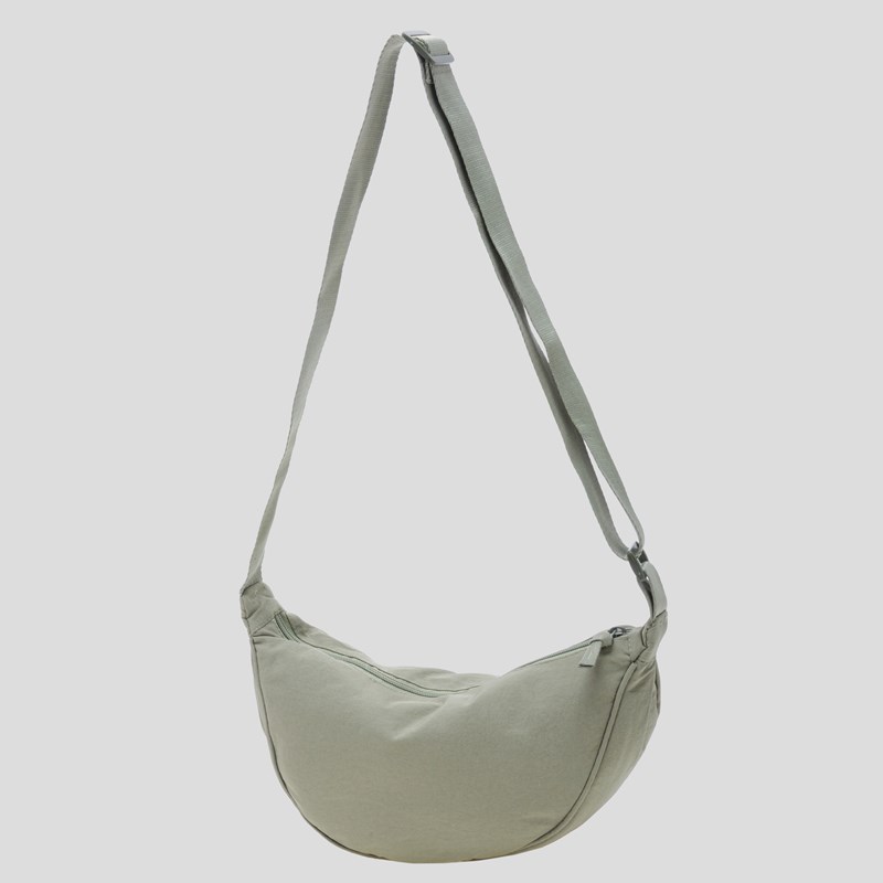 New lightweight and simple single-shoulder crossbody bag with large capacity corduroy dumpling bag, solid-color small underarm backpack for women's foreign trade Item Picture