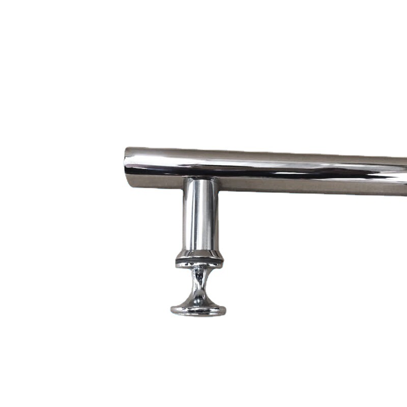 Bathroom glass door stainless steel handle 201 household shower door handle modern and simple flat tube handle Application Scenario