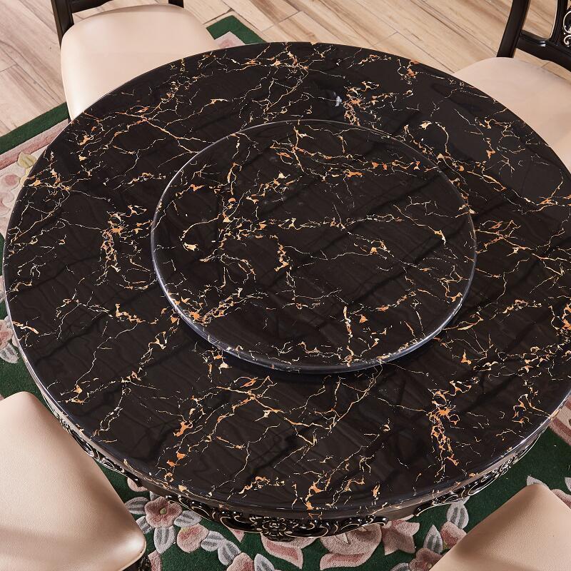Marble countertop dining table, coffee table, TV cabinet, round table, stone surface, KTV, bar, restaurant, marble furniture wholesale one piece Specification drawing