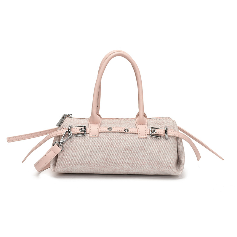 New Spring/Summer 2025 fashionable and casual hand-held baguette bag for women, Korean style, elegant and high-end, trendy single-shoulder crossbody bag Item Picture