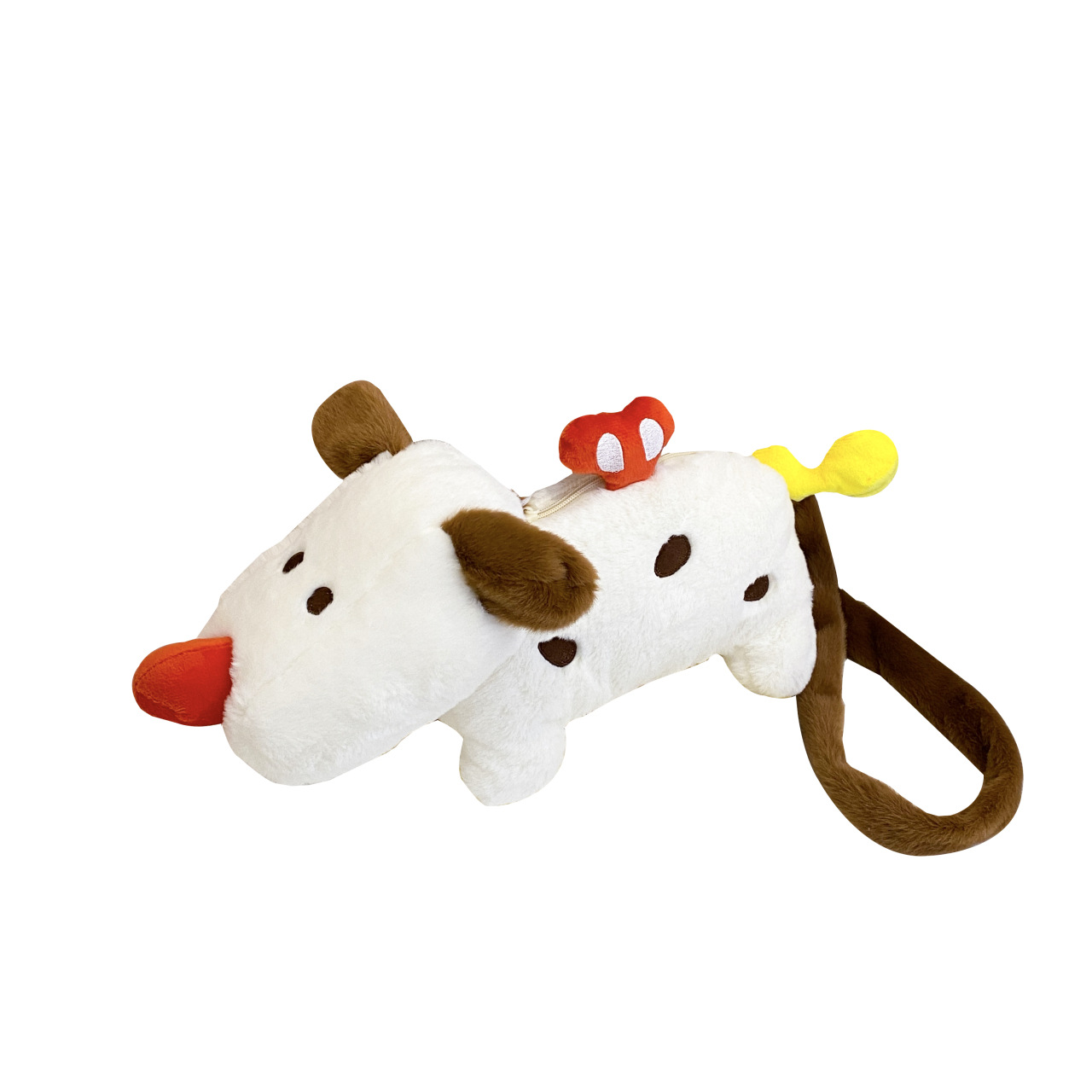 New cartoon spring grid single-shoulder hand-carry crossbody bag, large capacity birthday gift, claw machine doll exchange wholesale Item Picture