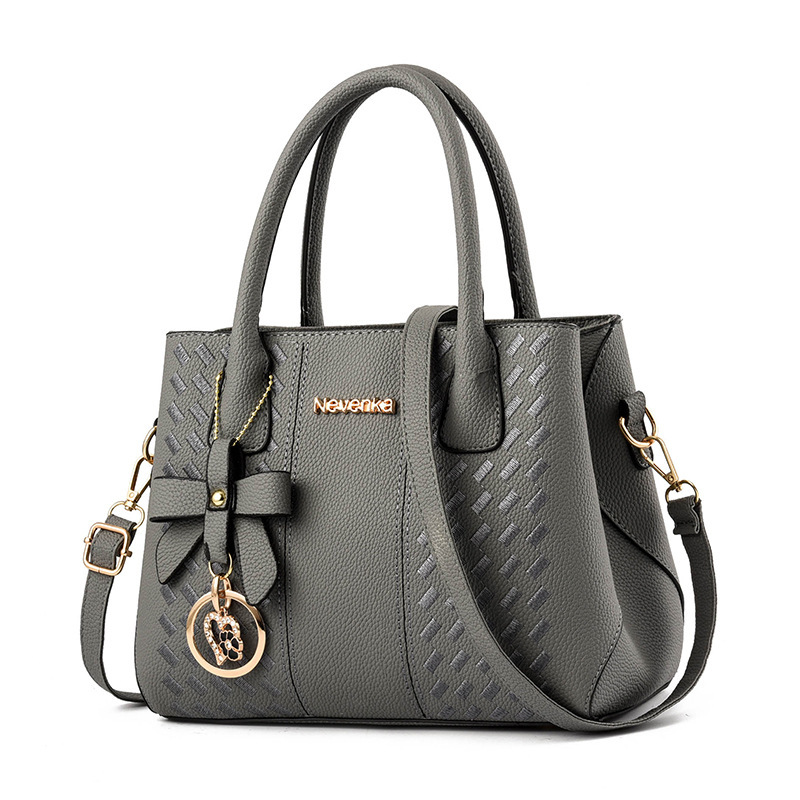 Direct sales wholesale 2024 new bow pendant embroidered single-shoulder large capacity handbag for women handbags Specification drawing
