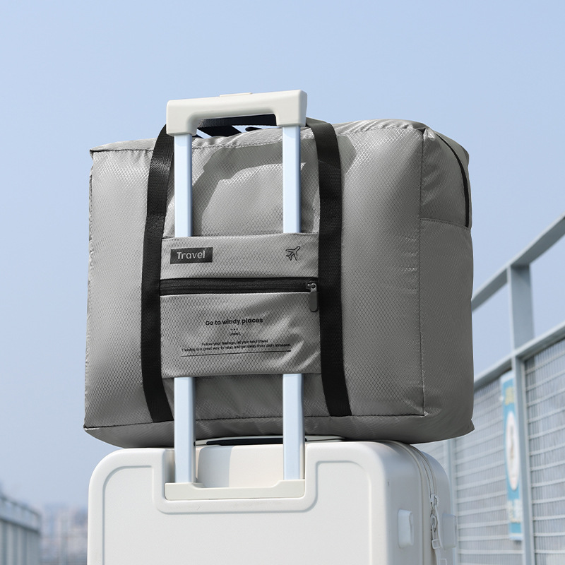 Runhui's new diamond-shaped luggage bag, large-capacity moving luggage bag, foldable travel bag and clothing storage bag Specification drawing