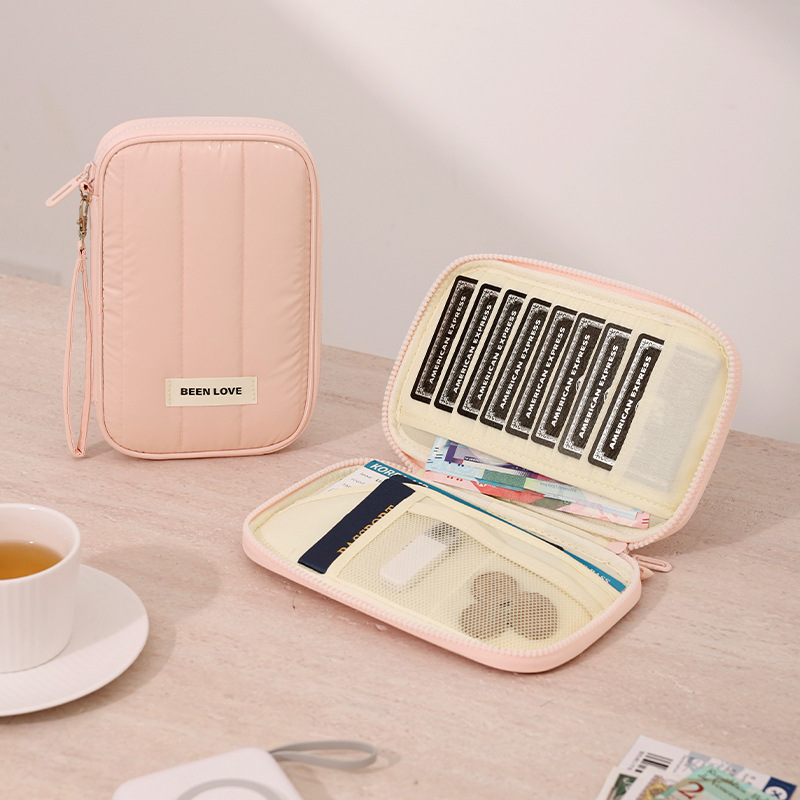 Runhui Xinghui Anti-theft Passport Bag, Cross-border Document bag, card bag, portable coin purse, business trip and boarding passport holder details Picture