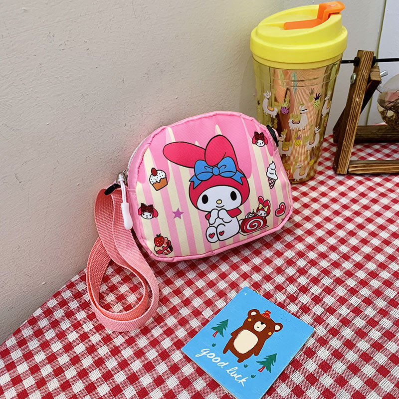 Fashionable 2023 Summer New cute boys' and girls' crossbody bag with cartoon print coin purse, kindergarten baby single-shoulder Application Scenario