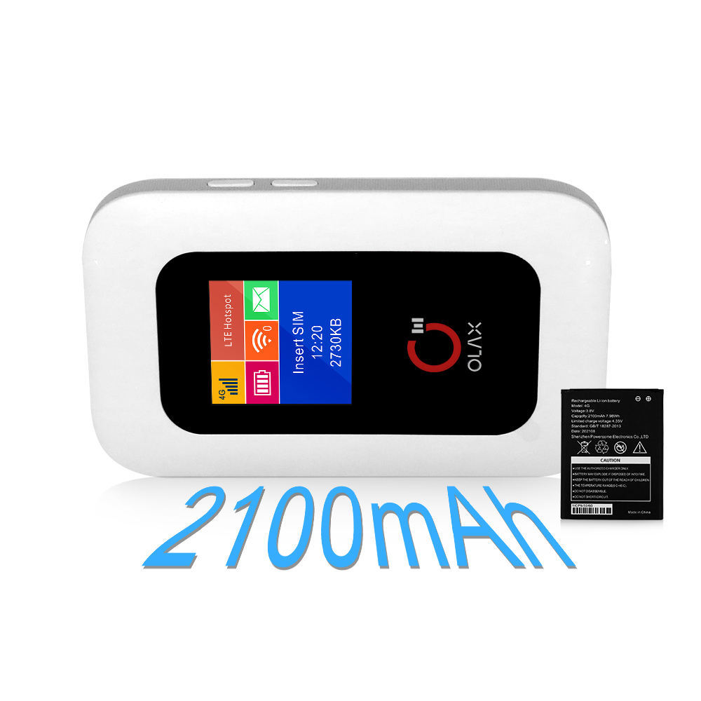 3G/4GLTE MiFi portable mini WIFI display wireless router SIM card network adapter